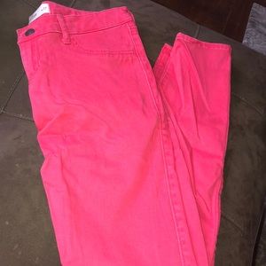 Pink Hollister Jeggings Size 5